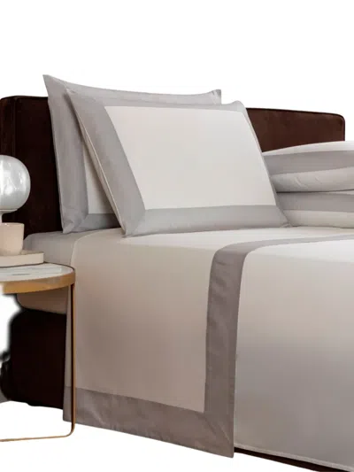Frette Bordered Bold Bedset In Neutral