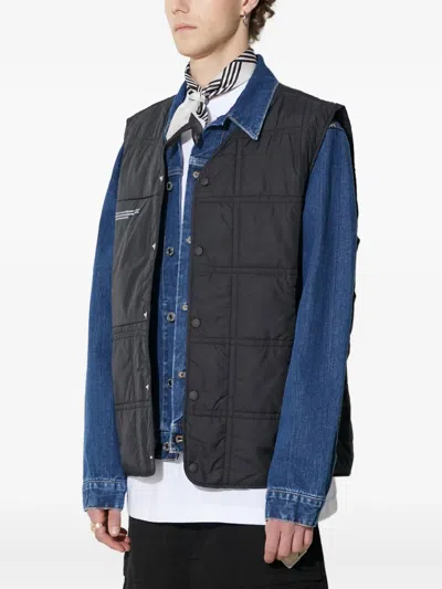 Pangaia Quilted-pattern Gilet In Multi