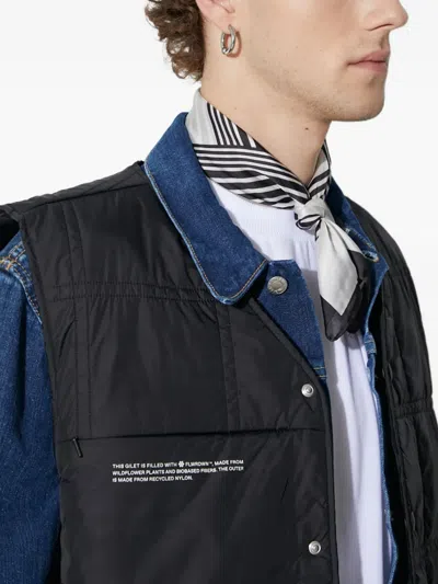 Pangaia Quilted-pattern Gilet In Multi