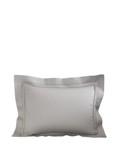 Frette Ajour Trim Bedset In Gray