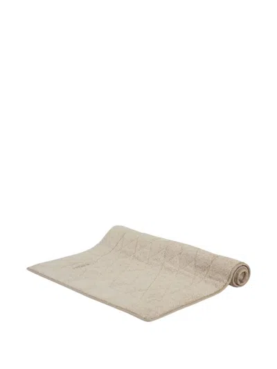 Frette Terry Trim Towels Set In Brown