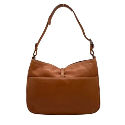 Pre-owned Coach Brown Camel Leather Handbag Shoulder Bag ()