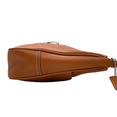 Pre-owned Coach Brown Camel Leather Handbag Shoulder Bag ()