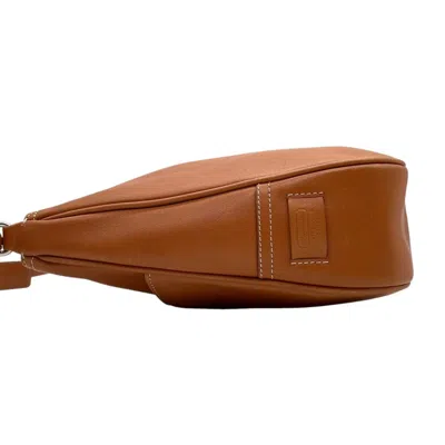 Pre-owned Coach Brown Camel Leather Handbag Shoulder Bag ()
