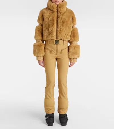 Goldbergh Lieke Snowsuit In Brown