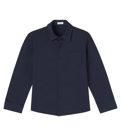 Il Gufo Cotton Shirt In Blue