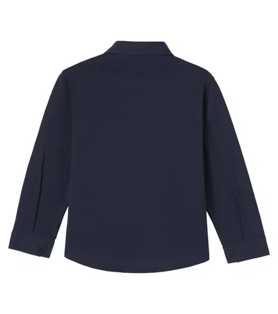 Il Gufo Cotton Shirt In Blue