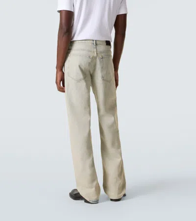 Calvin Klein Collection 02 Mid-rise Straight Jeans In Gray
