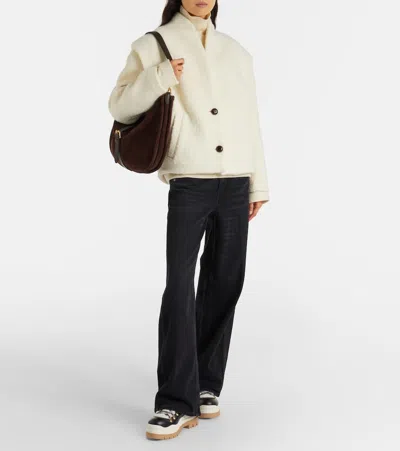 Bogner Arosa Shearling-lined Leather Lace-up Boots In Black