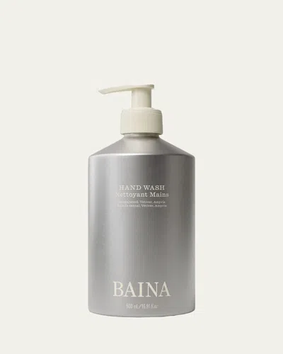 Baina Ebon Veil Hand Wash, 16.9 Oz. In Gray