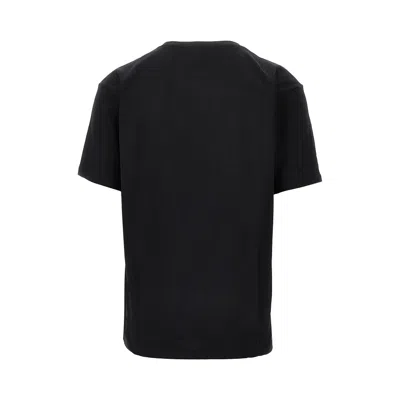 Valentino Chat De La Maison Cotton T-shirt In Black