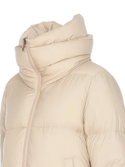 Herno Nylon Down Jacket In Brown