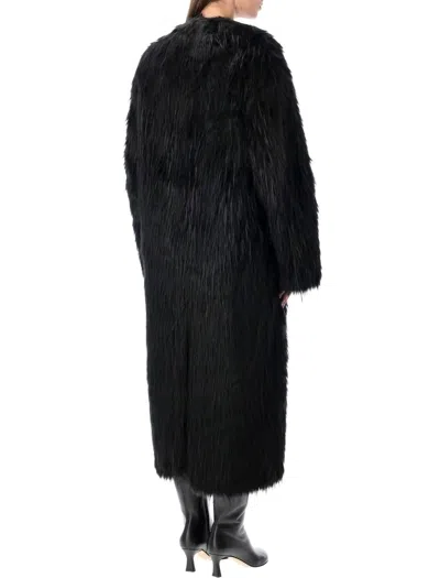 Stand Studio Renata Single-breasted Coat In Black
