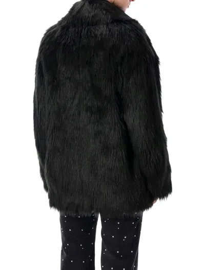 Stand Studio Katalina Double-breasted Coat In Black