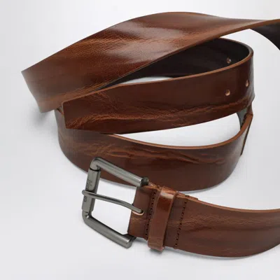 Max Mara Long Belt In In Brown