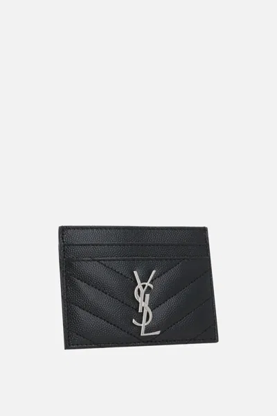 Saint Laurent Wallets In Black