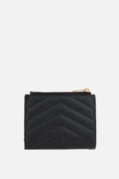 Saint Laurent Wallets In Black