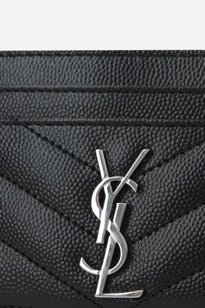 Saint Laurent Wallets In Black