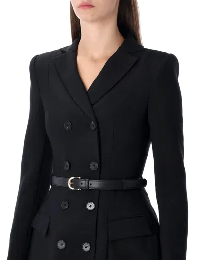 Self-portrait Blazer Belted Mini Dress In Black
