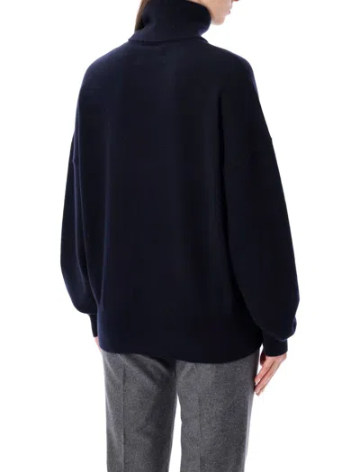 Extreme Cashmere Oversized Extra Sweater In Blue