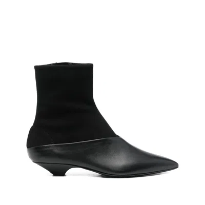 Sergio Rossi 30mm Pointed-toe Boots In Black