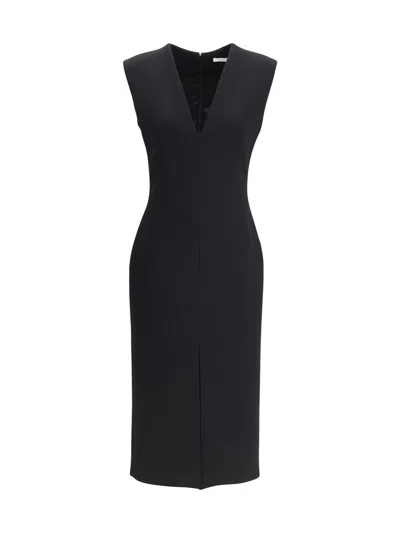 Givenchy Women V-neck Pencil Dress In Black