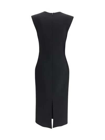 Givenchy Women V-neck Pencil Dress In Black