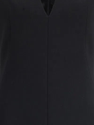 Givenchy Women V-neck Pencil Dress In Black