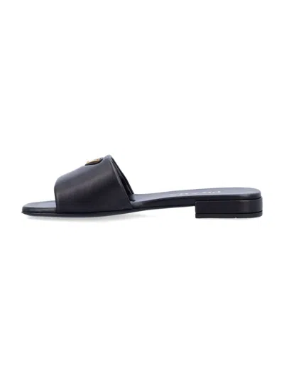 Prada Flat Slide In Black