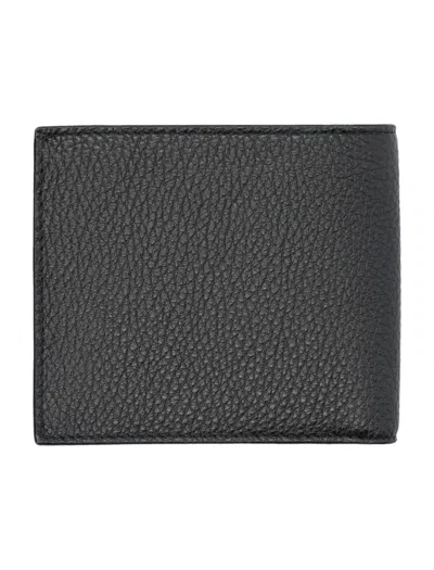 Prada Leather Wallet In Black