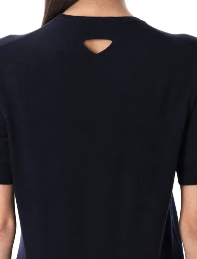 Prada Oversized Wool Sweater In Blue