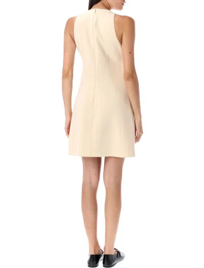 Prada Bow Detailing Short Dress In Pink