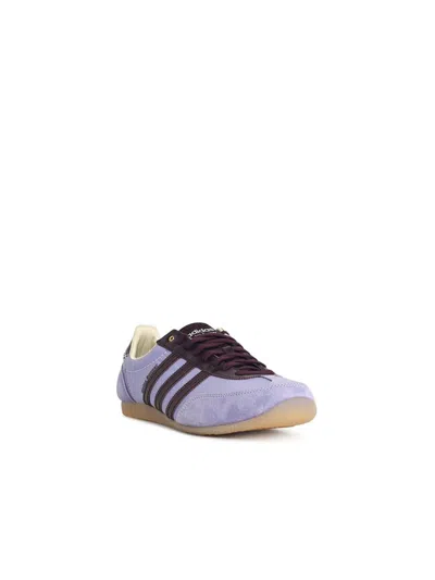 Adidas Originals By Wales Bonner 'japan' Lilac Leather Blend Sneakers In Multi