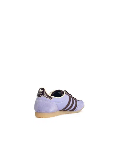 Adidas Originals By Wales Bonner 'japan' Lilac Leather Blend Sneakers In Multi
