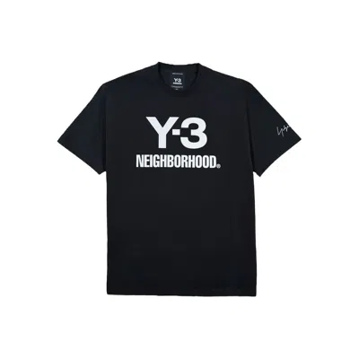 Y3 X Neighborhood T-shirts In Black