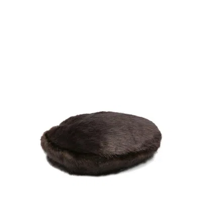 Stand Studio Solene Beret In Brown