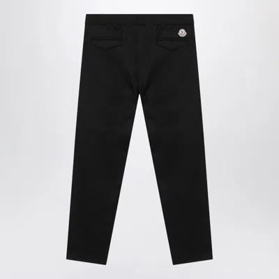 Moncler Comfortable Jogging Pants Featuring Elastic Waistband In Black