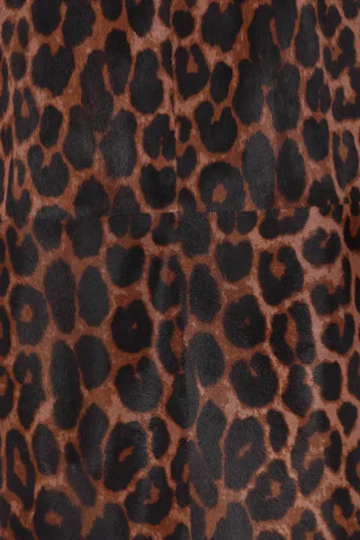 Mine Bilgi Coats In Animal Print