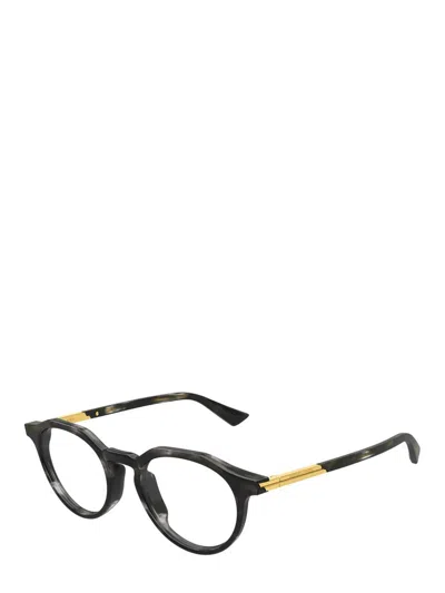 Bottega Veneta Bv1263o005-black-black-transparent In Gray