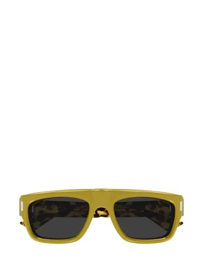 Saint Laurent 55mm Square Sunglasses In Gold