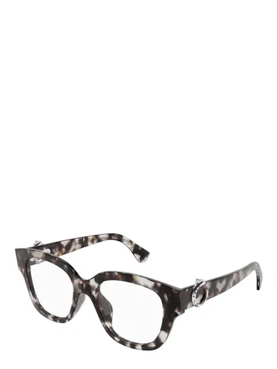 Cartier Rectangle Frame Glasses In Multi