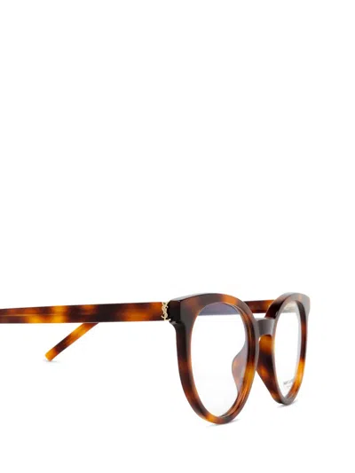 Saint Laurent Eyewear Eyeglasses In Brown
