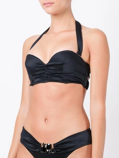 Shop Dolci Follie 'isetan' Bandeau-bh In Black