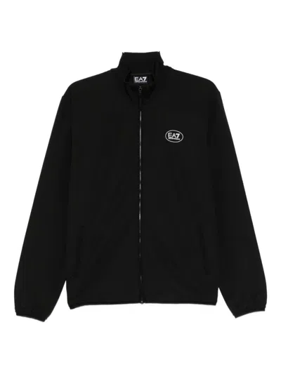 Ea7 Emporio Armani Sweaters Black In Multi