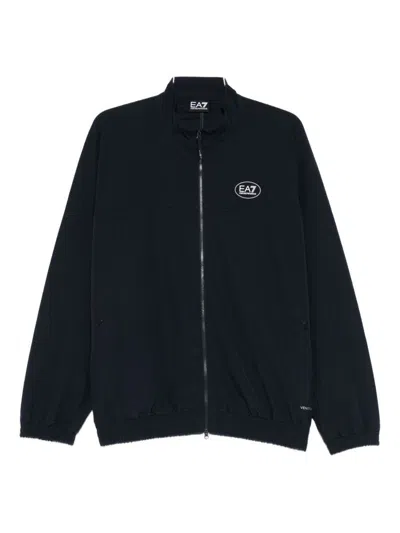 Ea7 Emporio Armani Sweaters Blue In Multi