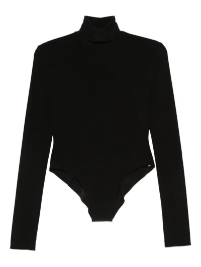 Norma Kamali Body Cut-out In Black