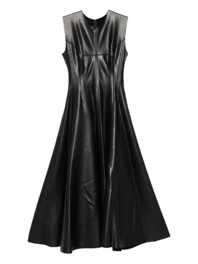 Norma Kamali Dresses Blacks And Greys In Black