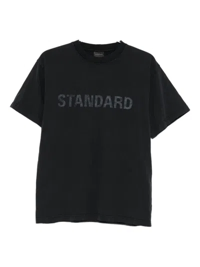 Balenciaga "standard" T-shirt By Bb In Blue