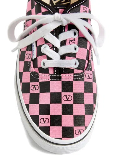 Valentino Garavani X Vans Canvas Sneakers In Pink