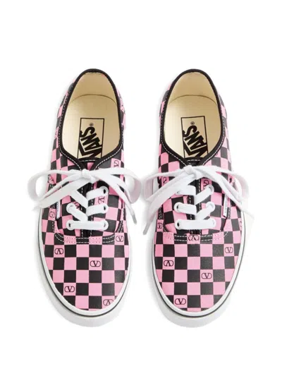 Valentino Garavani X Vans Canvas Sneakers In Pink